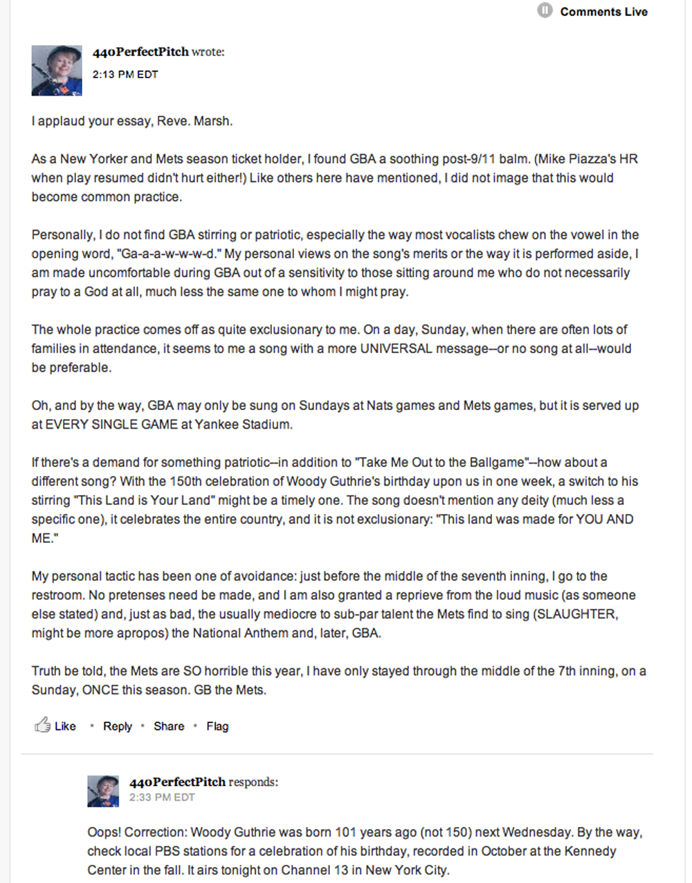 My two cents' on the subject at hand.  Please do read the original piece and others' comments.  Click on the link in above or click on the screen shot above.